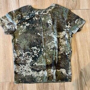 RedHead Youth T-Shirt Boys Size M Multicolor Camouflage Short Sleeve